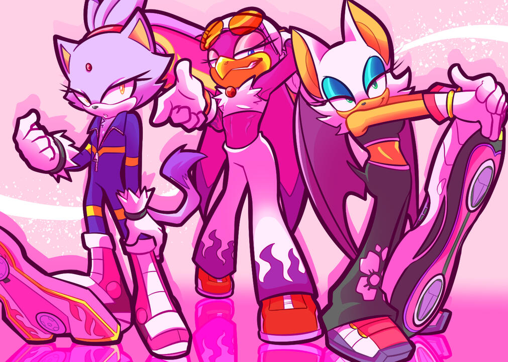 Sonic Riders Girls