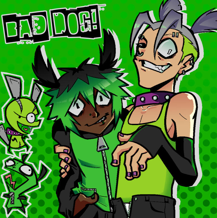 Gir and Chuck fanart