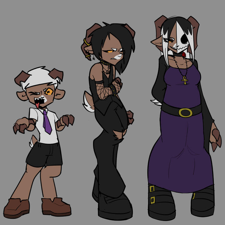 Growth chart character study